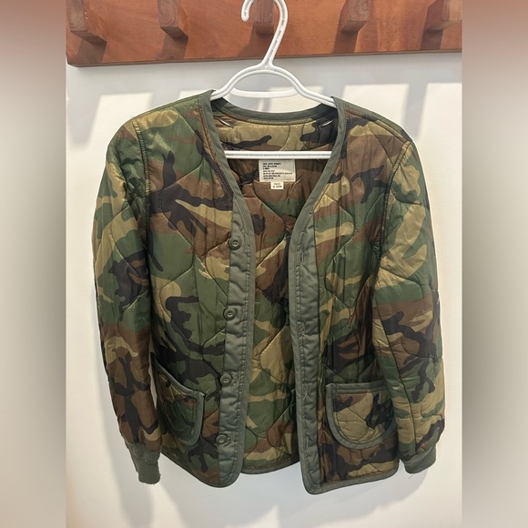 CAMOUFLAGE LINER JACKET - Picture 1 of 2